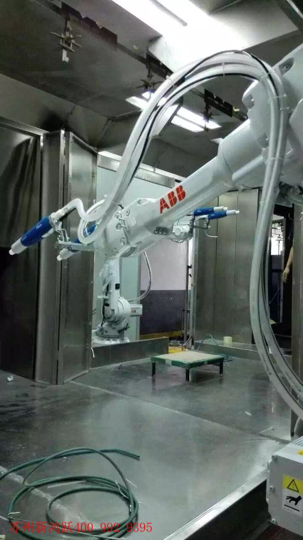 ABB機器人自動噴粉設備